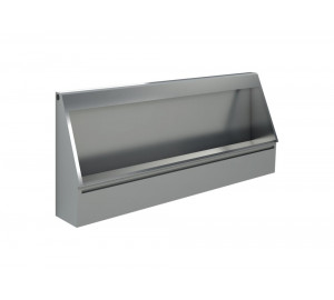 Wall mounted collective urinal 304 stainless steel, 1 400 mm